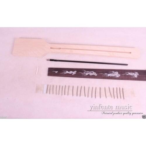New Electric Guitar neck Solid wood Paddle Frerboard Low Price 22 fret #6