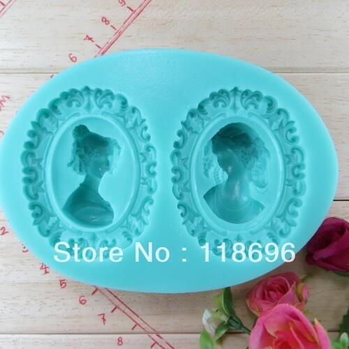 Characters New style large wholesale hot sale chocolate silicon mold fondant Cake decoration mold