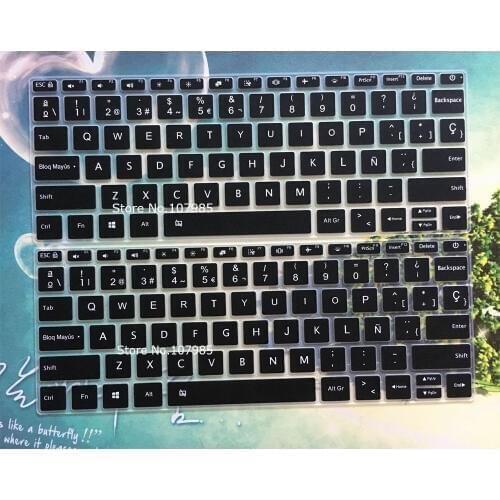 20 Pieces For Xiaomi Mi 13 inch Laptop Notebook Air 13.3 Spanish Language Silicone Keyboard Cover Case Skin Protector