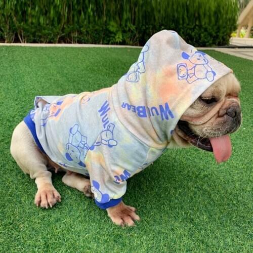 Pet Dog Hoodie Winter French Bulldog Clothes Poodle Pomeranian Schnauzer Pug Clothing Welsh Corgi Shiba Inu Pet Costume Outfit
