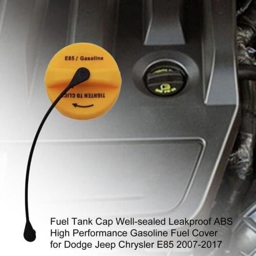 Fuel Tank Cap Well-sealed Leakproof 52124596AA 52030380AA 04766580AA Gasoline Fuel Cover for Dodge Jeep Chrysler E85 2007-2017