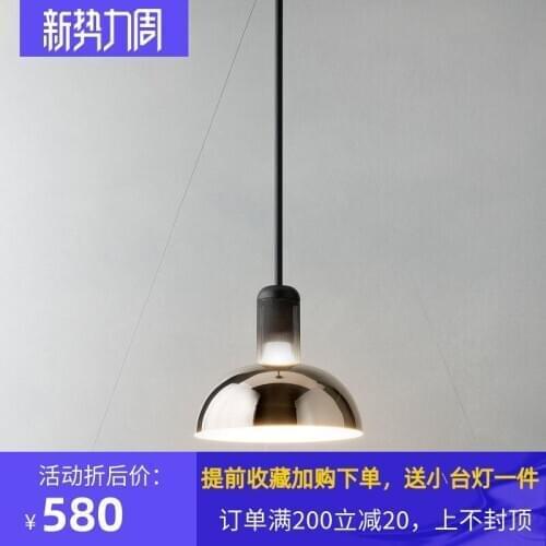 Vintage iron glass ball led light chandelier ceiling led wall moon lamp lampes suspendues avizeler nordic decoration home