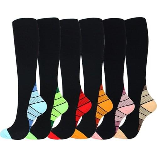 High-Quality Trend Compressive Stockings Nurse Bike Socks Man Football Socks Skateboard Socks Sports Nylon Socks Ladies Gifts