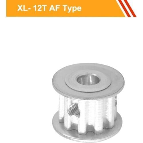 XL 12T Timing Pulley 11mm Belt Width XL Type Aluminium Pulley Wheel 3/4/5/6/6.35/8/mm Bore CNC Belt Pulley for Laser Machine