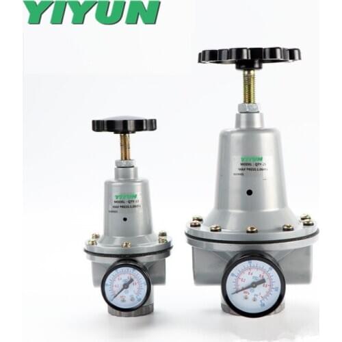 YIYUN Pneumatic air pressure reducing valve filter oil mist QTY-8 QTY-10 QTY-15 QTY-20 QTY-25 QTY-32 QTY-40 QTY-50