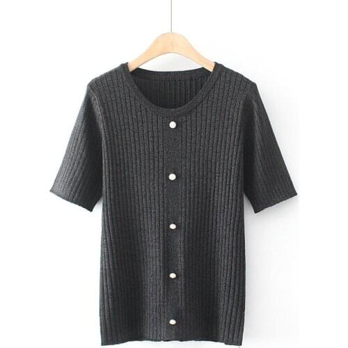 Plus Size Black Purple Womens Summer Tshirts Stretchable Ice Silk Short Sleeve Tops Oversized Slim Tee