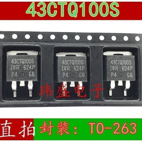 10pcs 43CTQ100S 43CTQ100SPBF TO-263