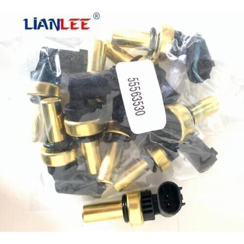 10Pcs/Lot High quality Coolant Temperature Sensor For Chevrolet Cruze Sonic Astra 55591401 SWS001 55563530 55353807