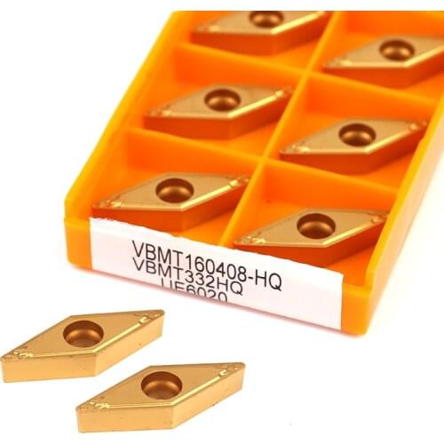 100% Authentic VBMT160404 VP15TF UE6020 US735 VBMT160408 VP15TF UE6020 US735 Mitsubishi CNC Carbide Inserts Lathe Turning Insert