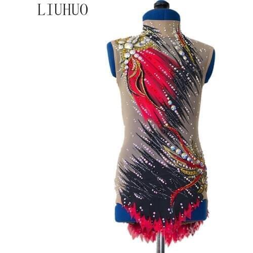 Artistic Gymnastics Costumes Wholesale Girls Leotards patinage artistique Rhythmic Gymnastics leotards for Girls