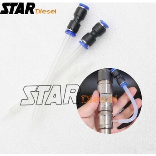 Star Diesel 2pcs Common Rail Injector Built-in Diesel Oil Collecting Tool For Bosch, Injector Diesel Oil Return Collector Joint