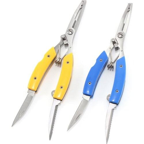 New Fishing Plier Scissor Braid Line Lure Cutter Hook Remover Mini Fish Plier Tools New Black Beak Jaw Accessoris