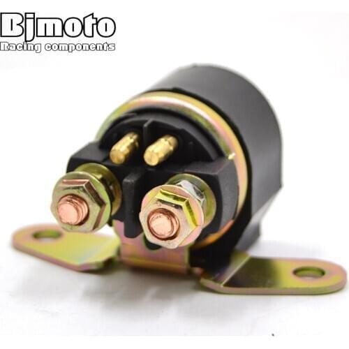 BJMOTO Motorcycle Starter Relay Solenoid Relay Ignition For Suzuki LTF250 LTF300 VS1400 GSX750 GSX600 DR250 GSXR1100 GSXR750