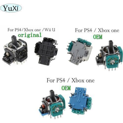 YuXi 1 Pcs 3D Analog Axis 3D Joystick Module Potentiometer For Playstation 4 PS4 PS4 PRO Controller Repair Color