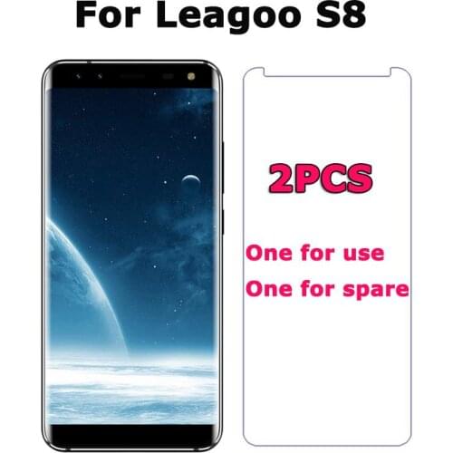 2PCS For Leagoo S8 Tempered Glass 9H High Quality Protective Film Explosion-proof Screen Protector For Leagoo S8 Glass