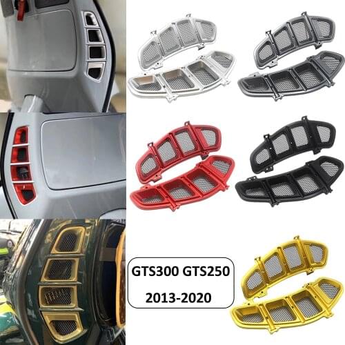 Motorcycle Radiator Guard Grille Protector Bezel Cover For VESPA GTS300 GTS250 2013-2020 2019 2018 2017 2016 2015 2014