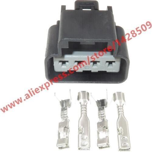 5 Sets 4 Pin Automotive Electric Automobile Female Connector Plugs For Car Wiring Harness