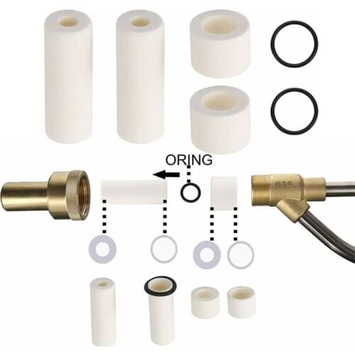 2 Set Sand Blaster Wet Blasting Washer High Pressure Sandblasting Water Tool