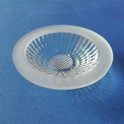 4 pcs 50mm diameter 18 height COB LED concave lens for GU10 lamp cup MR 16 lens