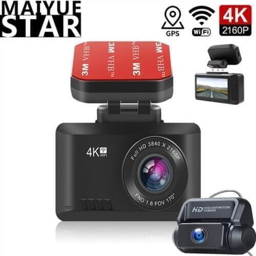 Maiyue Star 4K Full HD 3840 * 2160P Gesture Sensor DVR3.0 inch WIFI Ultra HD Video Recorder GPS Night Vision Tracker Camcorder