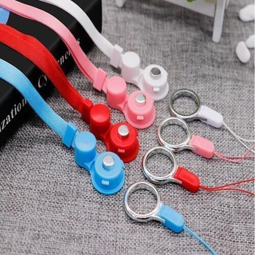 600pcs/lot Detachable Adjustable Cell Phone Strap Neck Lanyard Neck Hang Rope for Mobile Phone