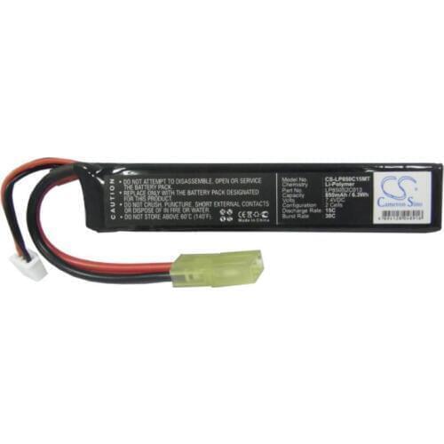 Cameron Sino 850mAh battery for AIRSOFT GUNS CS-LP850C15MT LP850S2C013 RC Hobby Battery