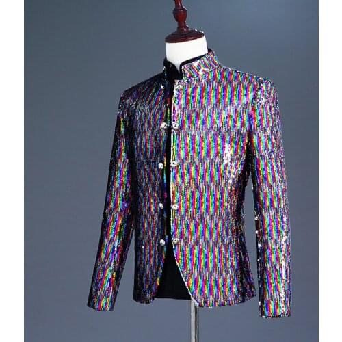 I EN FR Men's Casual Blazers