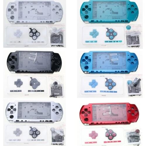 JCD 1PCS High Quality For PSP3000 Housing Shell Case with Buttons For Sony PSP 3000 Game Console Controller Full Cover Set Repai