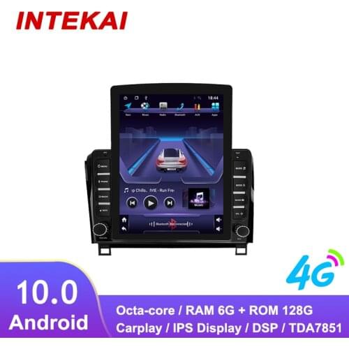 9.7" Vertical Style Tesla Screen Android 10.0 Car Radio GPS Navigation multimedia player for Toyota Tundra Sequoia 2007-2013