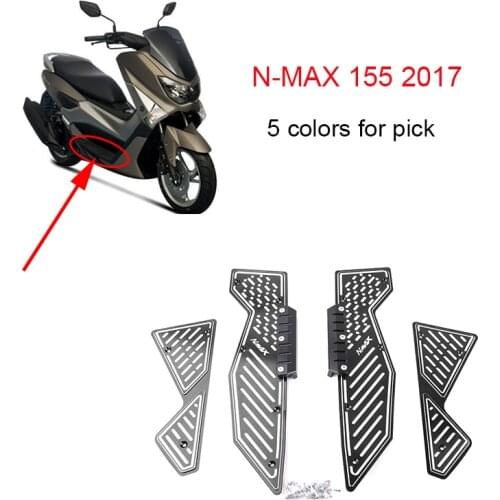 Nmax 155 N-max155 n max 2017 For Yamaha Motorcycle footrest Foot Pegs Pedals plate