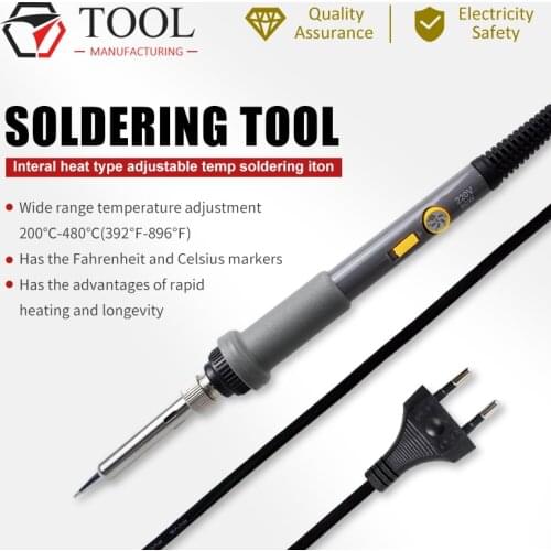 Soldering iron electric soldering iron spot welding household multi-function welding small electric welding pen iron set tool