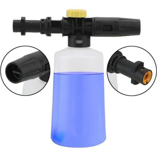 750ML Snow Foam Lance For Karcher K2 K3 K4 K5 K6 K7 Car Pressure Washers Soap Foam Generator With Adjustable Sprayer Nozzle