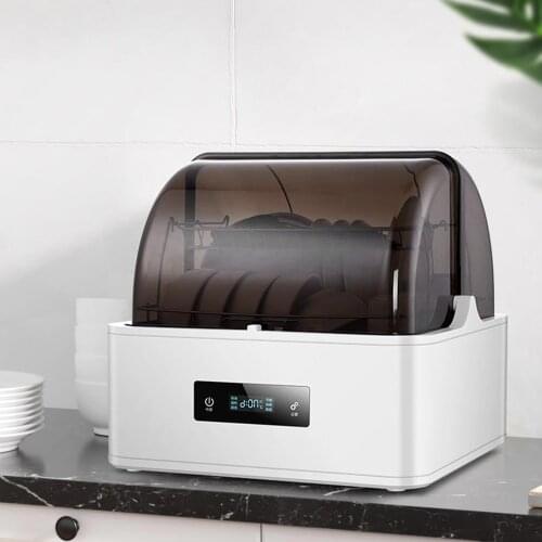 Dishwasher household small desktop drying and disinfection integrated mini automatic installation-free ivory