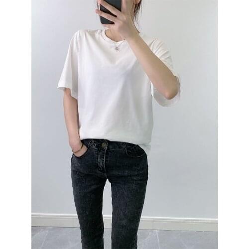 Женские базовые футболки RUANDAI China At AliExpress