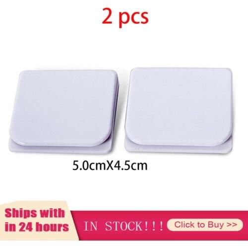 2Pcs/set Shower Curtain Clips Anti Splash Spill Drop Water High-quality Guard Shower Curtain Rings Clip Bathroom Accessories