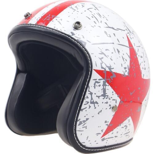 ZR052 serials extra light weight motorcycle helmet DOT Approved low profile open face helemt Vintage helmet