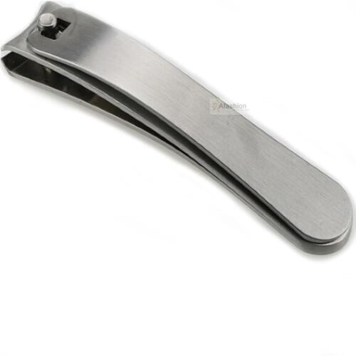 1pc Big Size Stainless Steel Nail Clippers Cuticle toe nail scissors tools for manicure alicate de unha aparador de anel