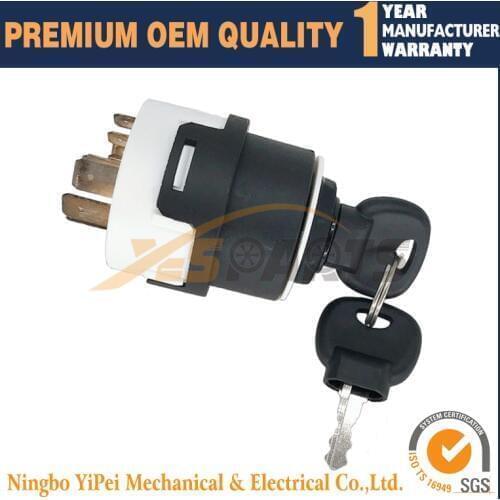 701/80184 701\45500 For JCB BACKHOE - Ignition Switch with 2 keys