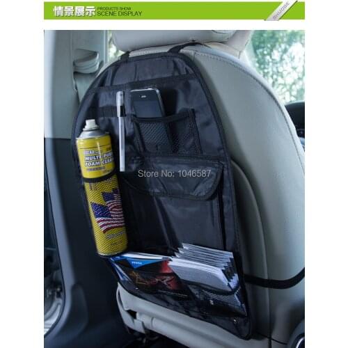 Car Accessories Organizer Back Seat Of Chair Car Multi Pocket Storage Auto storage Bag Car seat dustproof protective sleeve