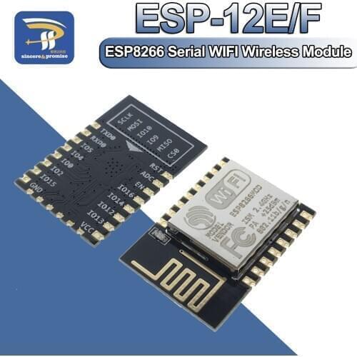 1pcs ESP8266 ESP-12S ESP-12E ESP-12F Serial WIFI Wireless Module Transceiver 4M Flash