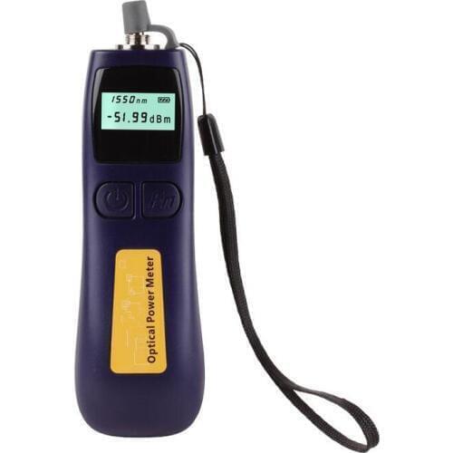 Digital Fiber Optical Power Meter Telecommuniation -70~+10dBm @1550nm Frequency Meter High Accuracy Optical Power Meter