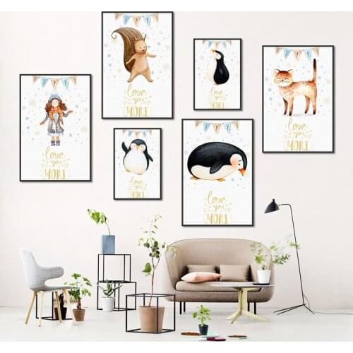 CLSTROSE Wall Watercolor Paintings