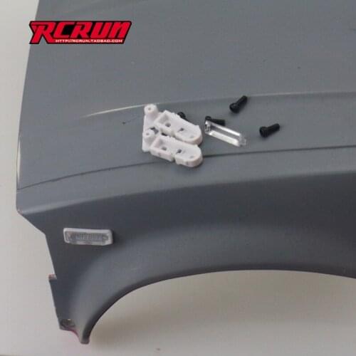 RCRUN headlights for 1:10 climbing car Tamiya Hynix TF2 semi truck shell RC car parts toys