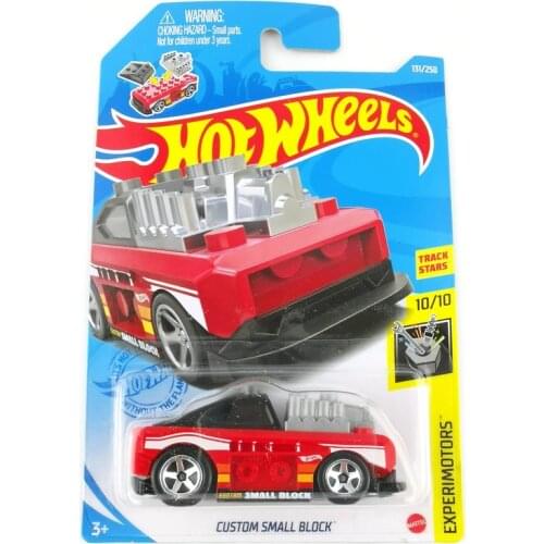 Hot Wheels 1:64 CUSTOM SMALL BLOCK Edition Metal Diecast Model Cars Kids Toys Gift