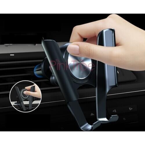 Car Air Vent Clip Mount No Magnetic Mobile Phone Holder Cell Stand Support For Toyota LC 200 Land Cruiser Prado FJ 120 150 100