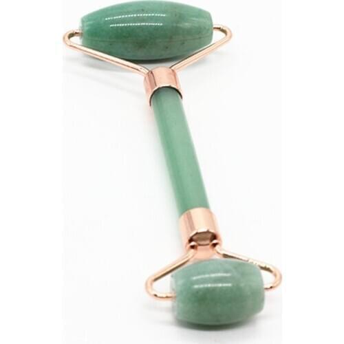 Green Aventurine Massage Roller Natural Quartz Hand Carved Crystals Healing Stones For Gifts