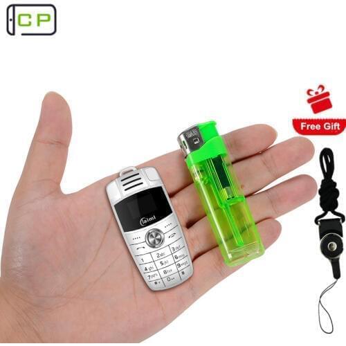 Unlock Mini Cellphone Taiml X6 Small Car Key Bluetooth Dialer Celulares Quad band Dual SIM MP3 Magic Voice Change Mobile Phone