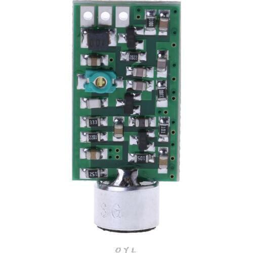 Transmitter Module 88MHZ-108MHZ 0.7-9V Mini Bug Wiretap Dictagraph Interceptor MIC V4.0 Core Board Mini