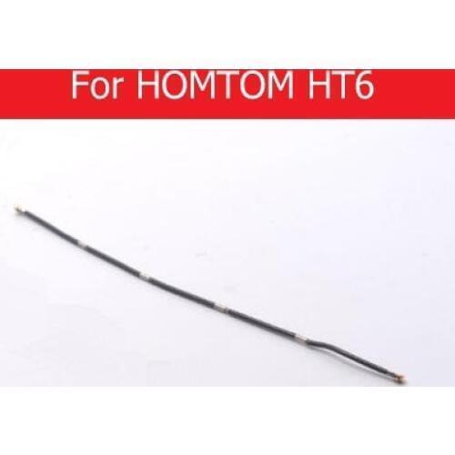 New Geniune Antenna signal flex cable For Homtom ht6 RF cable ribbon antenna mast signal line parts with metal frame in stock