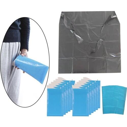 12Pcs Disposable Urine Bags Portable Women Men Camping Pee Bags Travel Urinal Toilet for Kids Children Patient Outdoor Car